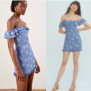 🌸NWT Reformation Veranda Mini Dress in Verona
